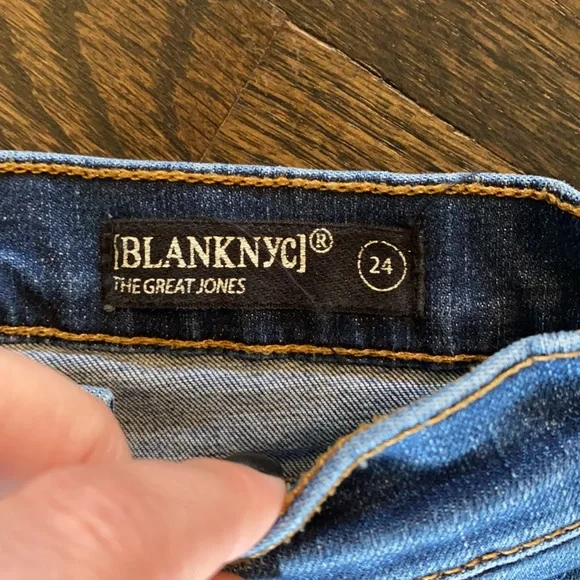 Blank NYC 24 The Great Jones High-Rise Skinny Jeans EUC - Picture 4 of 10